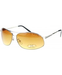 Rectangular HD(High Definition) Lens Sunglasses Narrow Spring Hinge Frame - Silver - CC11TRQ9CV3 $8.13