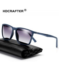 Semi-rimless Unisex Polarized Sunglasses Vintage Nylon Frame Sun Glasses For Men Women CHQJ018 - Grey - CQ18Y0ADOXR $12.83
