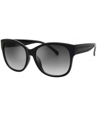 Cat Eye Retro Vintage Cat Eye Butterfly Sunglasses for Women Classic Style - Exquisite Packaging - 01-black - CR18YM5TDYQ $8.44