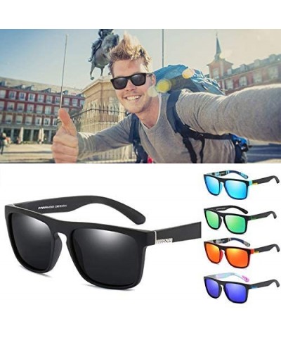 Sport Gift Apparel UV400 Men Sports Cycling Sunglasses Polarized Driving Sunglasses - 3 - C018UZRWGKU $7.88