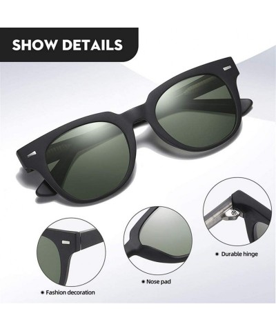 Square Women Men Square Sunglasses Fashion Sun glasses For Male Driving Female Eyewear - C3brown - CS199L89CCM $14.53