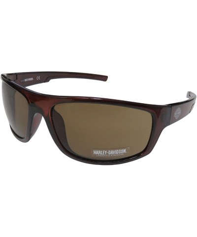 Sport Hd 0115v Mens Sport Full-rim 100% UVA & UVB Lenses Sunglasses/Shades - Brown - CP12NZFXHAW $47.80