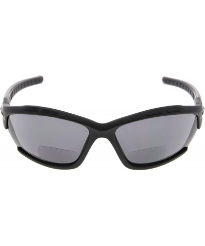 Sport Unbreakable Sunglasses Baseball Softball - Matte Black/Grey Lens - CY12N9IT59X $10.26