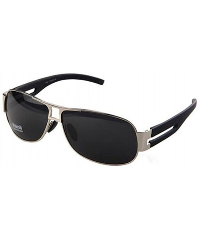 Goggle Best Quality Classic Plastic Sunglasses for Outdoor sports Driving Fishing - Sliver - C412F8HP8WB $23.33