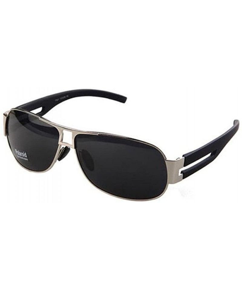 Goggle Best Quality Classic Plastic Sunglasses for Outdoor sports Driving Fishing - Sliver - C412F8HP8WB $10.72