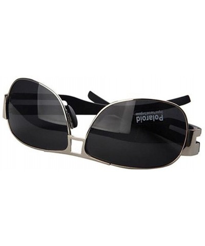 Goggle Best Quality Classic Plastic Sunglasses for Outdoor sports Driving Fishing - Sliver - C412F8HP8WB $10.72