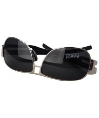 Goggle Best Quality Classic Plastic Sunglasses for Outdoor sports Driving Fishing - Sliver - C412F8HP8WB $10.72