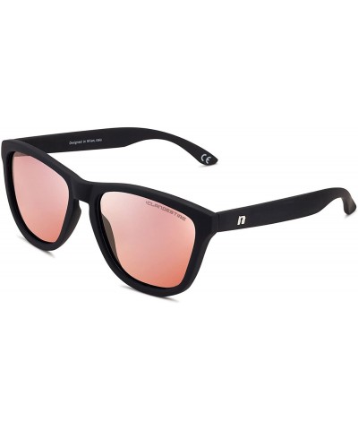 Wayfarer Model - Men & Women Sunglasses - Model Matt Black - Pink - CM180WSYY46 $46.69