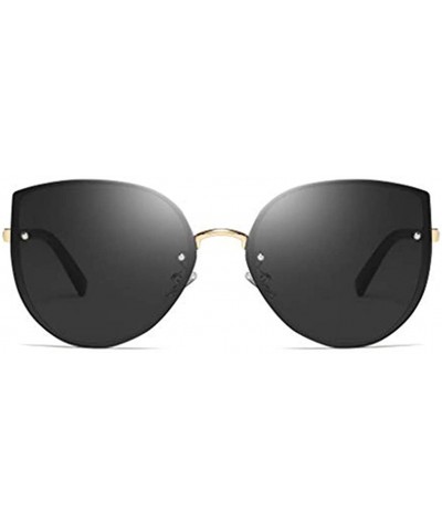 Round Fashion Man Women Irregular Shape Sunglasses Glasses Vintage Retro Style - B - C01905ARGMO $9.78