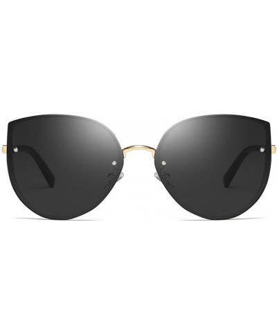 Round Fashion Man Women Irregular Shape Sunglasses Glasses Vintage Retro Style - B - C01905ARGMO $9.78