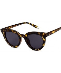 Cat Eye Cat Eye Sunglasses Women Lady Sun Glasses For Female Vintage Shades Eyewear - Leopard - CW198XA6Y3L $11.76