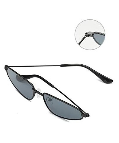 Cat Eye Vintage Cat Eye Goggles for Women Men Retro Sun Glasses UV Protection - Style4 - CX18RNE2HNI $9.56