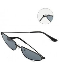 Cat Eye Vintage Cat Eye Goggles for Women Men Retro Sun Glasses UV Protection - Style4 - CX18RNE2HNI $15.06