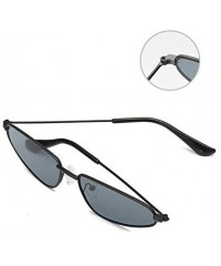 Cat Eye Vintage Cat Eye Goggles for Women Men Retro Sun Glasses UV Protection - Style4 - CX18RNE2HNI $9.56