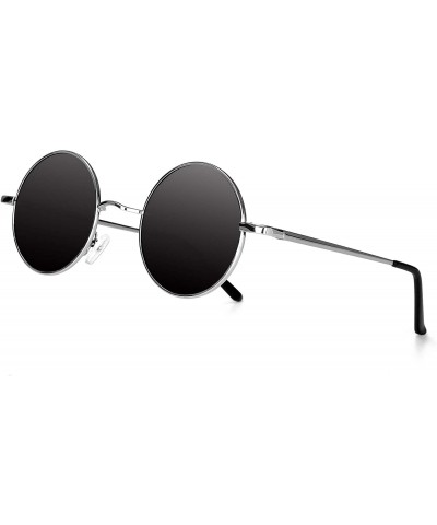 Round Retro Round Sunglasses for men John Lennon women Vintage Polarized Hipple Small Circle Sun Glasses MXNX209 - CE18RANO26...