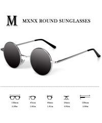 Round Retro Round Sunglasses for men John Lennon women Vintage Polarized Hipple Small Circle Sun Glasses MXNX209 - CE18RANO26...