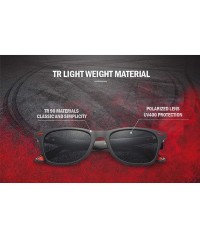 Sport Classic 100% UV400 Protection HD Polarized Lens Sunglasses for Men Women 2 Pack CS-F4195 - C118ZLKXSX7 $18.34
