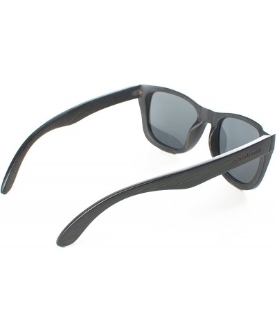 Wayfarer Full Bamboo Sunglasses - Shades That Float - Black - CM17Z5HA38E $46.44