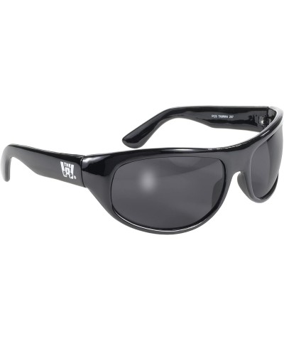 Sport Wrap Face Hugging Riding Glasses (Black Frame/Smoke Lens) - CT112VO89I5 $8.33