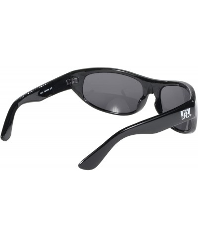 Sport Wrap Face Hugging Riding Glasses (Black Frame/Smoke Lens) - CT112VO89I5 $8.33