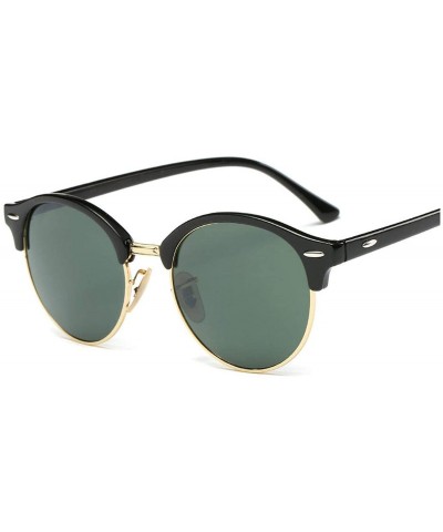Square Retro Round Sunglasses Women Men Design Rivet Sun Glasses Oculos De Sol Feminino Lunette Soleil UV400 - C3 - C9197Y6ZI...
