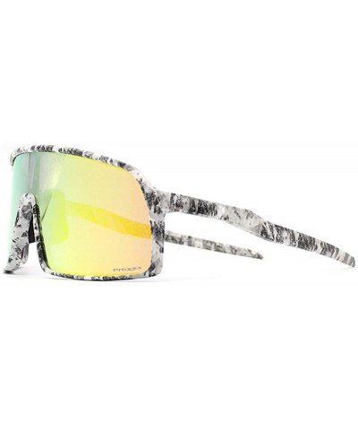 Shield Cycling glasses 2019 fashion new sports windproof polarized driver sunglasses BMX bike goggles - Grey - C118S6D80YE $4...