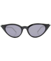 Cat Eye Womens Retro 1950s Cat Eye Sunglasses P2457 - Black - CE18QHXTQYR $10.01