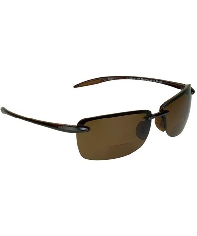 Polarized Bifocal Reading Sunglasses - Fishing Golf - Men & Women - Modern  Sporty Light & Comfortable - Brown - CE18KXCOMAE