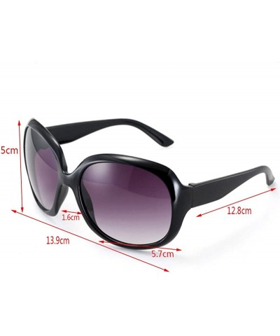 Goggle Fashion Women's Sunglasses Retro Vintage Big Frame Goggles Shades Eyeglass - Red - C712N4PAU43 $7.55