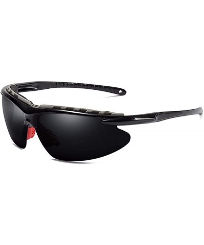 Aviator Polarizing sunglasses for men and women outdoor cycling - D - CS18QCIY2OQ $24.11