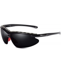 Aviator Polarizing sunglasses for men and women outdoor cycling - D - CS18QCIY2OQ $24.11
