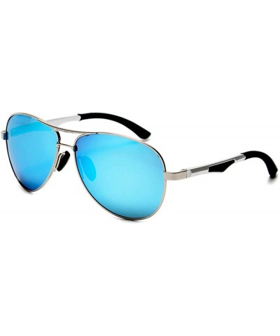 Round Aviator Polarized Sunglasses for Men and Women-UV400 Filter lens- Al-Mg Lightweight Frame - CZ18OLOTX0A $24.89