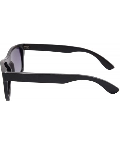 Wayfarer Polarized Bamboo Wood Sunglasses UV400 Protection-TY6016/6026 - Bamboo Black - C418I5L2DMX $33.53