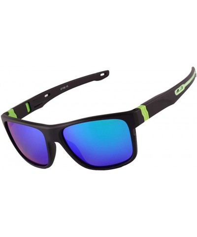 Sport Driving Fishing Polarized Sunglasses for Men Travel Outdoor Hiking Hunting Golf Rectangular Vintage Sun Glasses - CY18W...