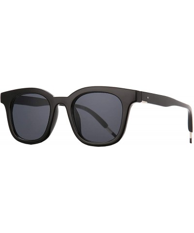 Sport Vintage Sunglasses Womens Mens Plastic Frame UV400 with Sunglasses Case U573 - Black - C218I68KH3U $23.29