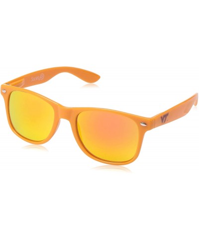 Sport NCAA Virginia Tech Hokies VT-2 Orange Frame - Maroon Lens Sunglasses - One Size - Orange - CW119UYJINT $19.29