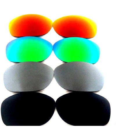 Oversized Replacement Lenses for Oakley Pit Bull Black&Gray&Green&Red Color Polarized 4 Pairs-FREE S&H. - CR120B7V58T $46.08