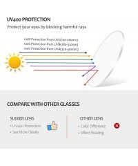 Aviator Clear Lens Non Prescription Glasses Metal Frame Pilot Eyewear Men Women P50 - 1 Silver - CF18A0XO07I $21.42