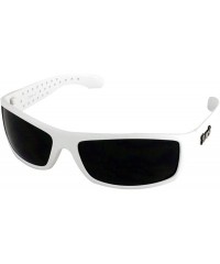Round OG Men's Hardcore Gangster Shades Sunglasses 9003BLKSILVER - CZ115TJ9PWX $12.47
