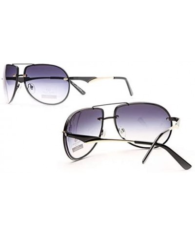 Aviator Belted Collection Women's Classic Aviator Sunglasses - Burgundy - CU18HDLDTOR $23.59