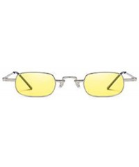 Oval Women Classic Sunglasses Oval Small Sunglasses Rainbow Eyewear With Case UV400 Protection - CI18X06ADSU $11.73