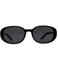 Round Sunglasses Glasses Decoration Accessories - White With Black - CJ198W5RIQT $31.02