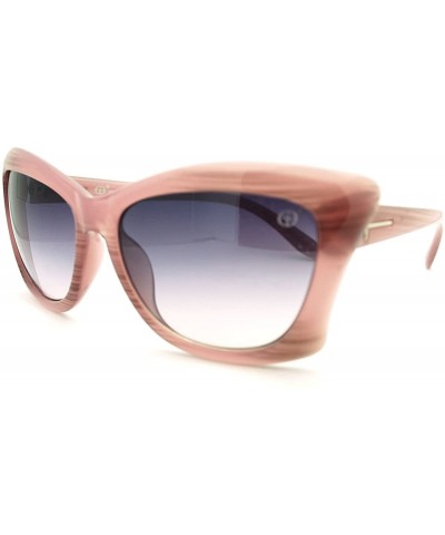 Oversized Womens Designer Sunglasses Oversized Square Butterfly Fashion Frame - Lavender - C011DUXCFUJ $10.99