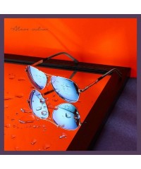 Aviator Polarized Sunglasses For Men And Women And Women Memory-Metal Frame Driving Sun Glasses UV400 Blocking - CQ19898AA58 ...