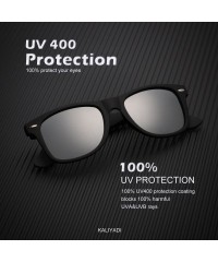 Polarized Sunglasses For Men And Women Matte Finish Sun Glasses Color  Mirror Lens 100% Uv Blocking