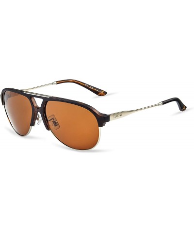 Aviator KL6079C13 Men Ultra Lightweight Aviator Sunglasses Polarized UV400 Protection Fashion Eyewear - CI196Y59W98 $21.44