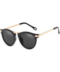 Cat Eye Cat Eye Sunglasses Women Sun Glasses Vintage Shades For Women Sunglass Ladies Flowers Sunglasses - C1 - CB18W0I2DSY $...