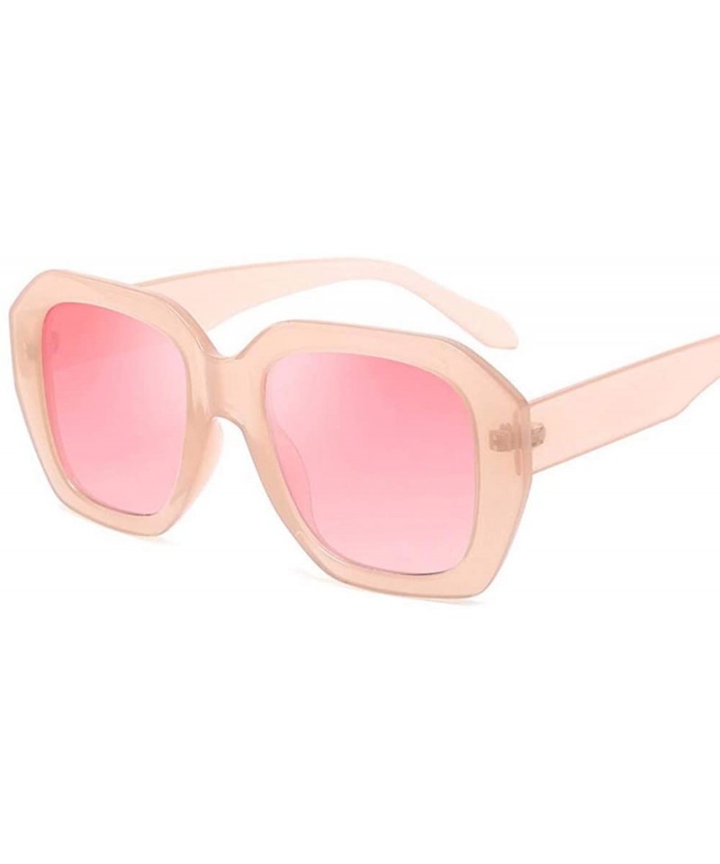 Oversized General sunglasses for men and women irregular large frame sunglasses RETRO SUNGLASSES - B - CO18Q88UDMG $28.75