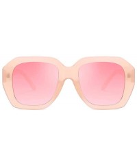 Oversized General sunglasses for men and women irregular large frame sunglasses RETRO SUNGLASSES - B - CO18Q88UDMG $28.75