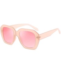 Oversized General sunglasses for men and women irregular large frame sunglasses RETRO SUNGLASSES - B - CO18Q88UDMG $28.75